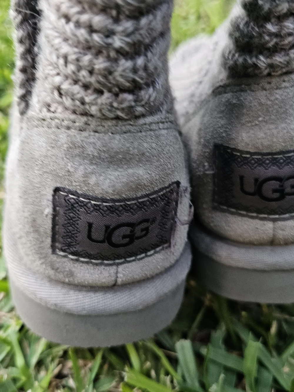 UGG Australia Chestnut Knit Button Boots